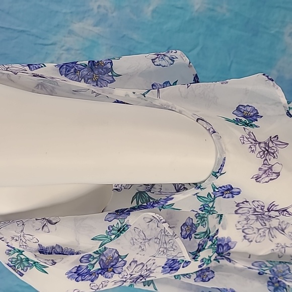 New Yumi Kim My Everything Ruffle Maxi Dress In Dancing Lilac Size Large - Picture 16 of 16